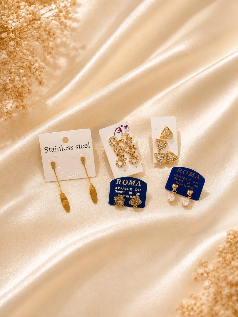 Golden Muse Earring Collection