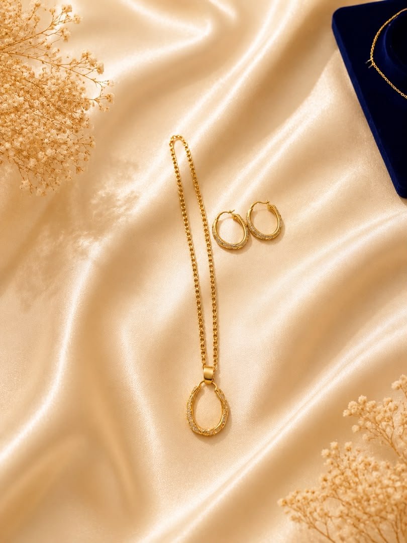 Golden Aura Jewelry Set